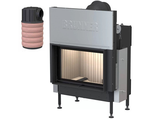 Каминная топка Brunner BKH 5.0 flat 42-66 ST с модульным аккумулятором Каминная топка Brunner BKH 5.0 flat 42-66 ST с модульным аккумулятором
