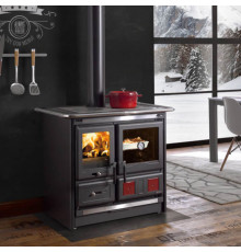 Дровяная варочная печь La Nordica Rosa L Nero (Роза)