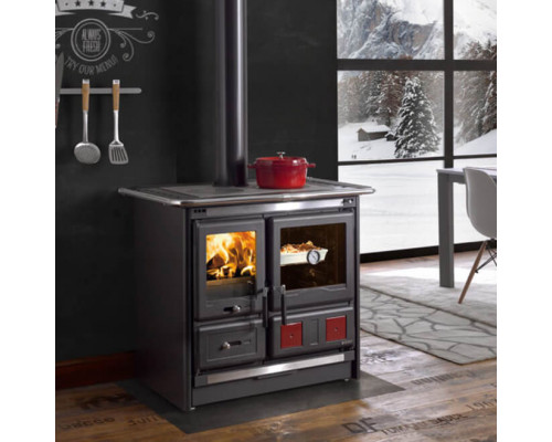 Дровяная варочная печь La Nordica Rosa L Nero (Роза)