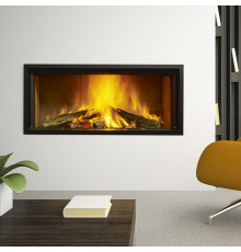 Закрытая топка с прямым стеклом M-Design Арженто 1350 H Премиум