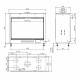Трехсторонняя топка M-Design Тру Вижн 1150 DV