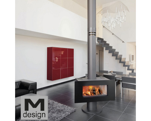 Закрытая топка с прямым стеклом M-Design Венус 1000 HT Закрытая топка с прямым стеклом M-Design Венус 1000 HT