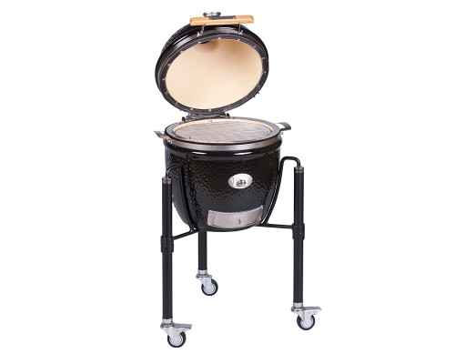 Керамический гриль Monolith Junior Pro-Series 2.0 Black (Джуниор)