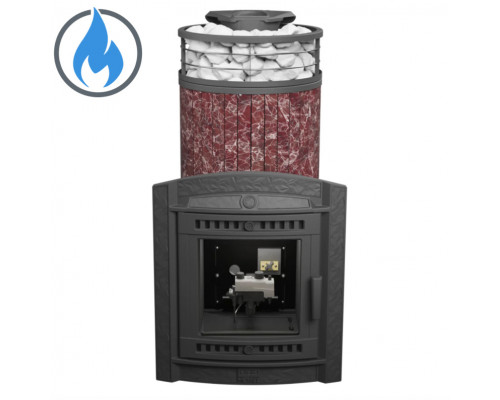 Печь Атмосфера XL ламель+сетка с газовой горелкой