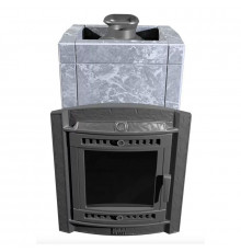 Печь Атмосфера L в облицовке Талькохлорит для бани