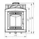 Печь Атмосфера L сетка нержавейка для бани
