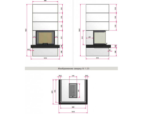 Облицовка для каминов Schmid S13G