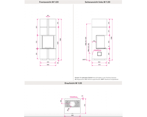 Облицовка для каминов Schmid S16