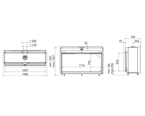 Камин Spartherm Cosmo RCH Камин Spartherm Cosmo RCH
