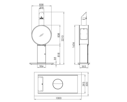 Камин Spartherm Fuora Камин Spartherm Fuora