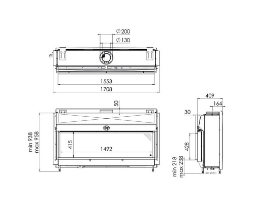 Камин Spartherm Metro 150XT-41 RCH Камин Spartherm Metro 150XT-41 RCH