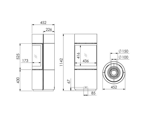 Камин Spartherm Passo G Камин Spartherm Passo G