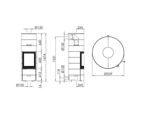 Печь-камин Spartherm Ambiente A4 Печь-камин Spartherm Ambiente A4