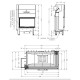 Каминная топка Spartherm Linear 4S Varia 2R80h