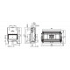 Каминная топка Spartherm Linear 4S Varia FD87h