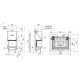 Каминная топка Spartherm Premium A-3RL60h-d250
