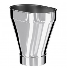 Крафт Овал переход с круга (П) на овал (М) 0,33м 100х200 (316/0,8)