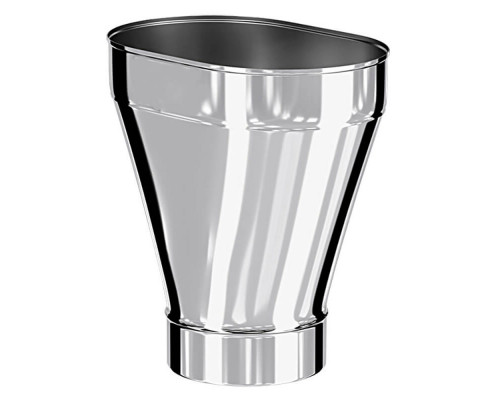 Крафт Овал переход с круга (П) на овал (М) 0,33м 100х200 (316/0,5)